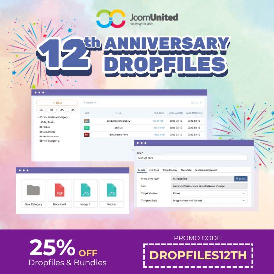 Dropfiles Anniversary NL