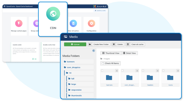 Add your Joomla media to a CDN network