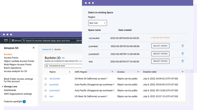 Manage your Amazon S3 buckets from your WordPress media library