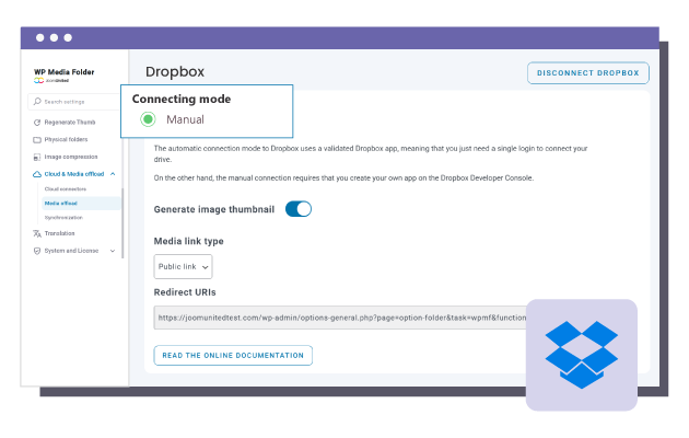 How To Easily Connect The Dropbox To Media Library?
