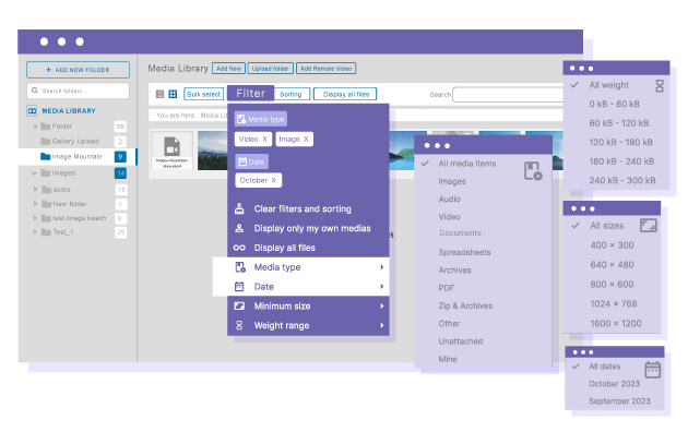 filter-and-order-media-folders