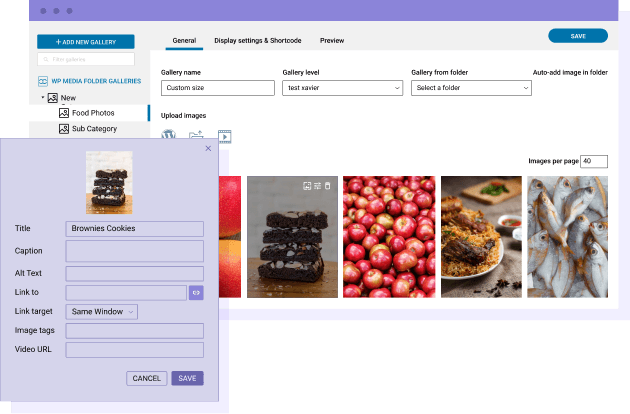 informacje o obrazie w galerii