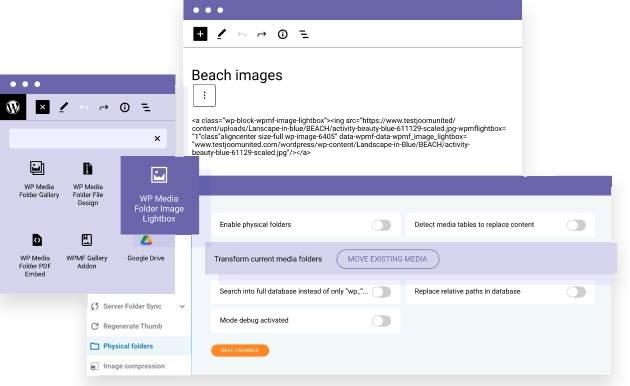 Dynamically replace media links in your content