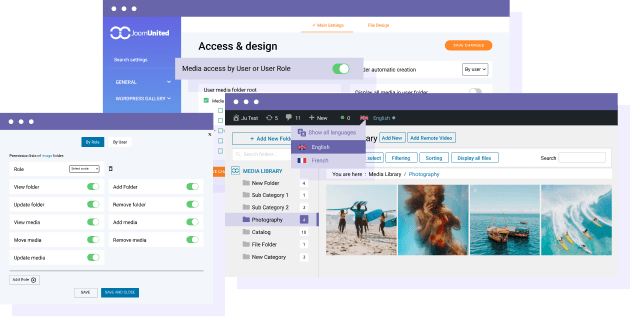 Media access restriction on translated media