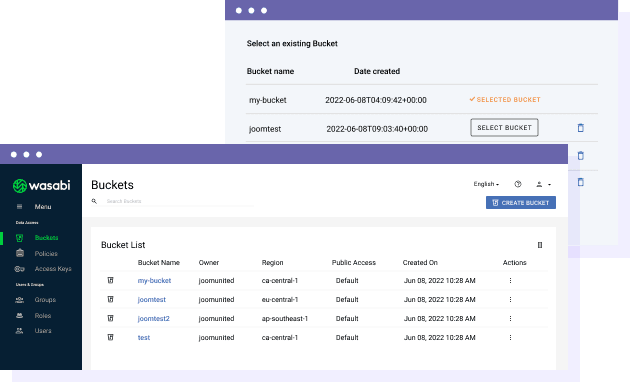 Manage your Wasabi buckets from your WordPress media library