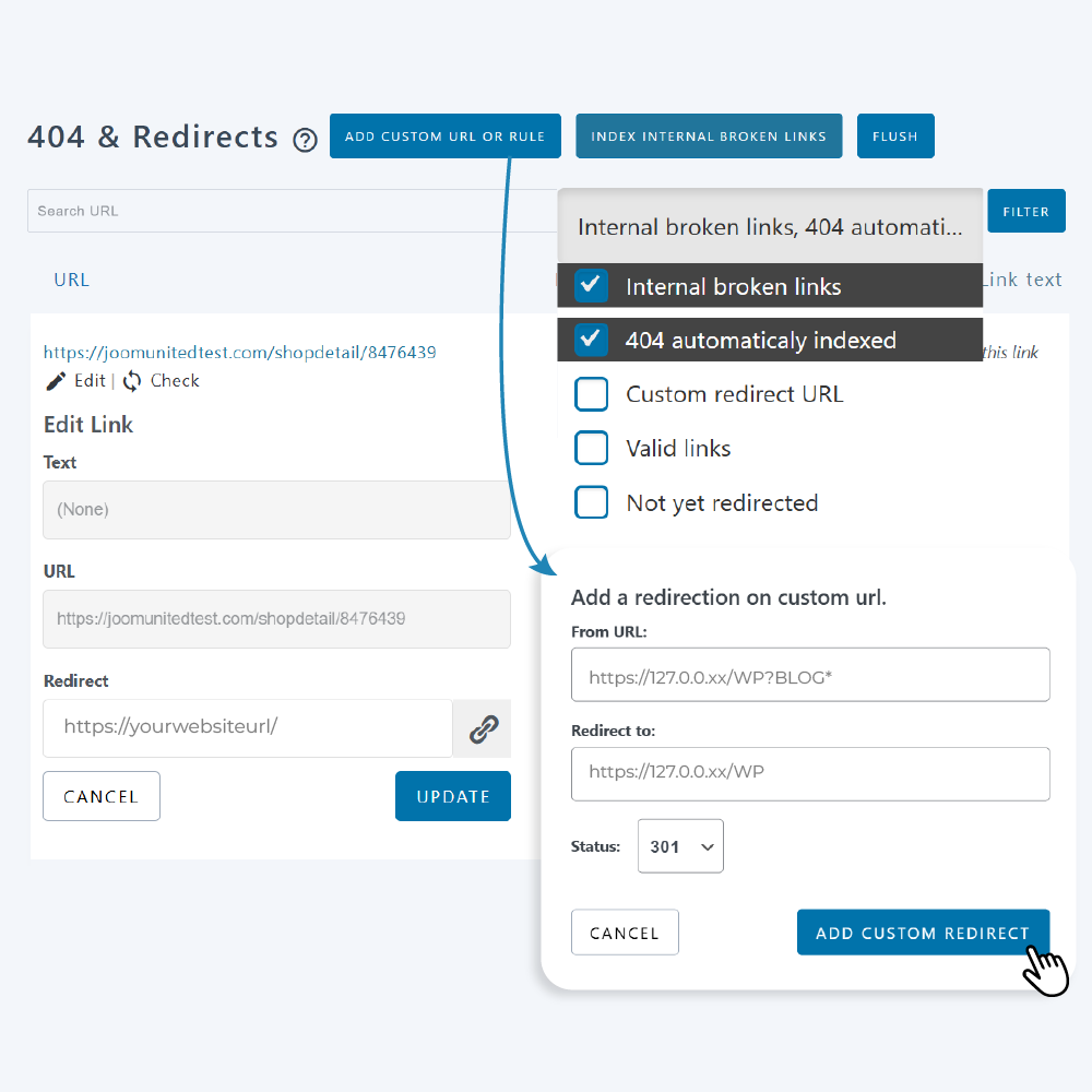 Verificação e correção de links internos quebrados no Wordpress