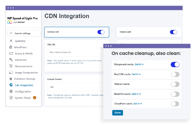 WordPress CDN Integration