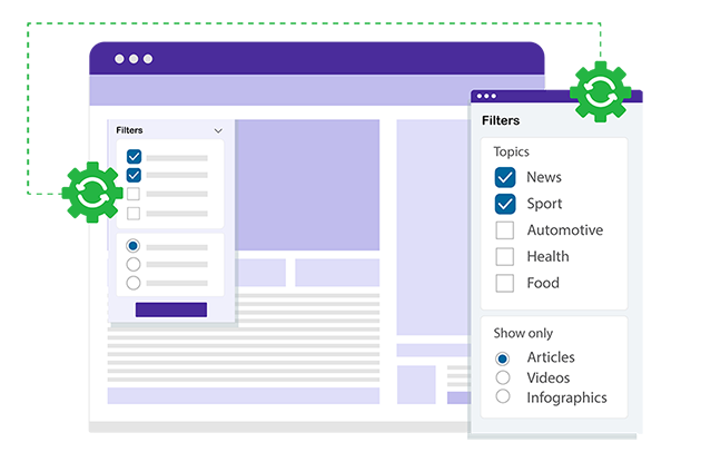 Dynamic AJAX-Powered filtering