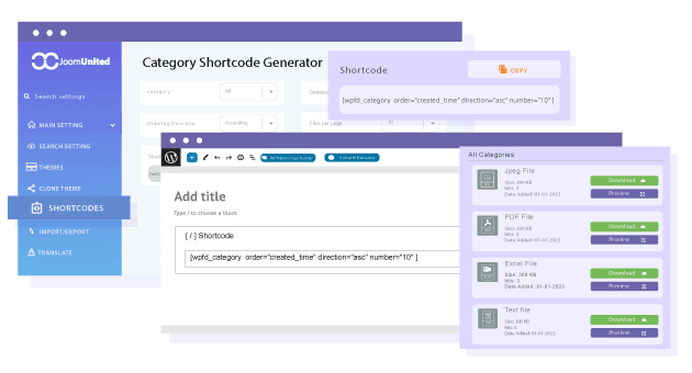 Generator krótkich kodów dla listy pobierania plików