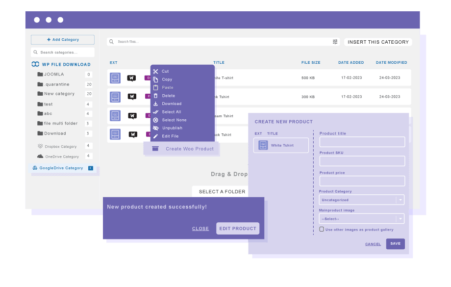 Sell WooCommerce, Google Drive digital downloads