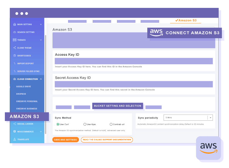 Automatically synchronize WPFD and amzon s3