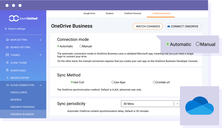 OneDrive-business-WordPress-Synchronization-automatic