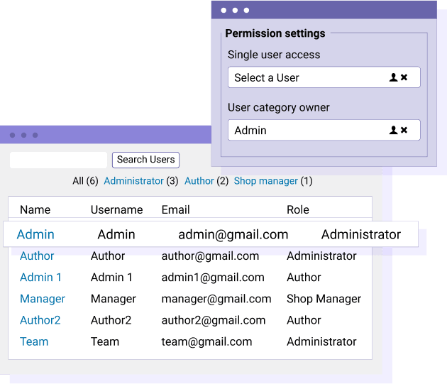 Ogranicz widoczność pliku według użytkownika