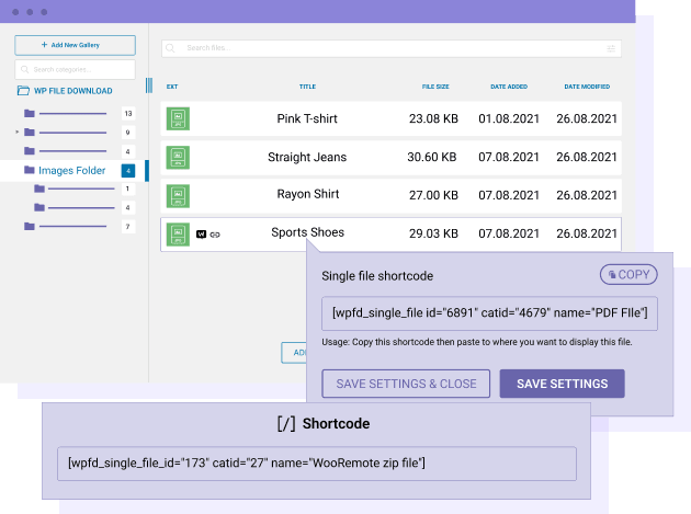 Use a Single File as Digital Product
