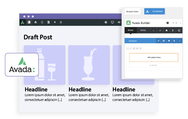 Load your latest news in Avada with other methods