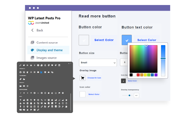 Customize the latest posts design