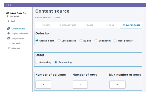 WordPress custom post types advanced filters
