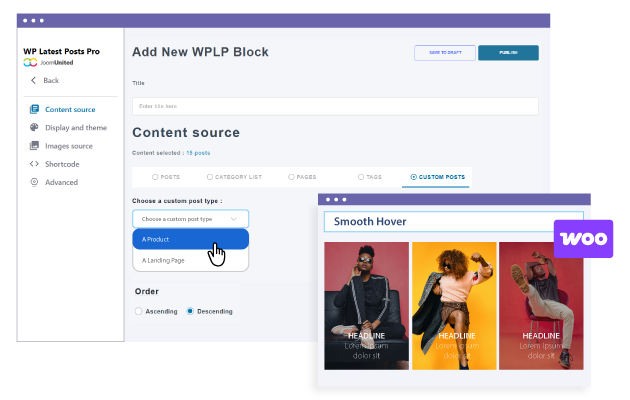 WordPress custom post types and WooCommerce integration