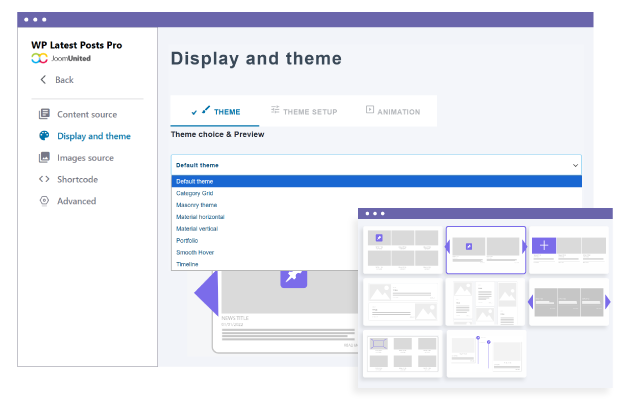 Easy to setup news block for WordPress
