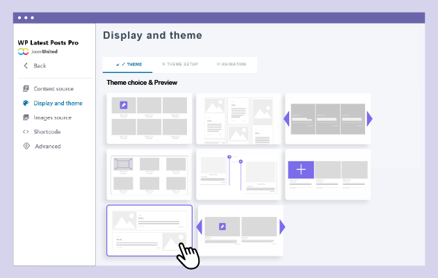 8 themes to list your latest posts in DIVI