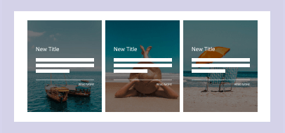 Smooth hover slide recent posts