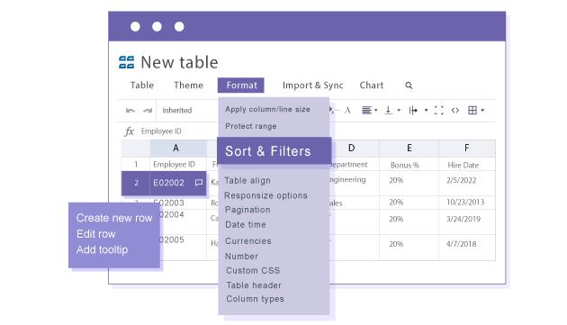 Advanced filtering options for enhanced user interaction on the frontend