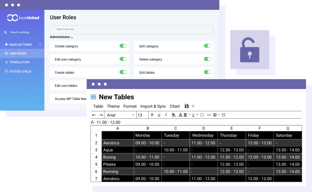 Manage Access to Tables