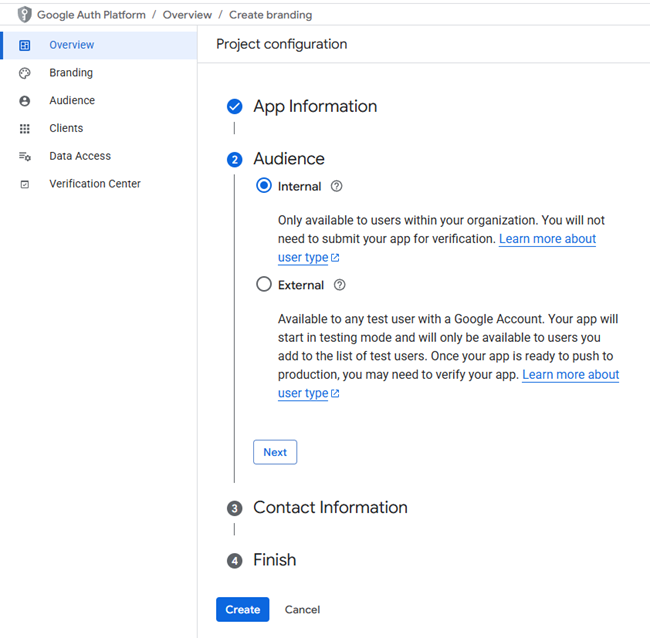 Projeto Configuração-Google-Team