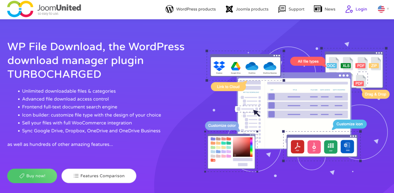 WordPress File Download Manager Plugin