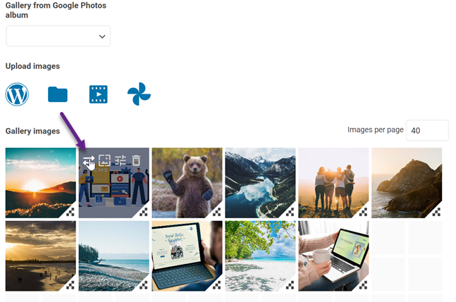 Cliquez sur l&#39;icône Remplacer Comment remplacer des images et des fichiers multimédias dans WordPress