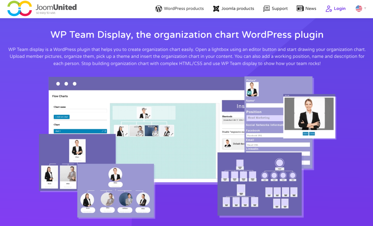 Il miglior plugin per organigrammi WordPress