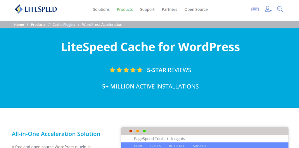 Lite Speed Cache – Os melhores plug-ins WordPress para seu site WordPress