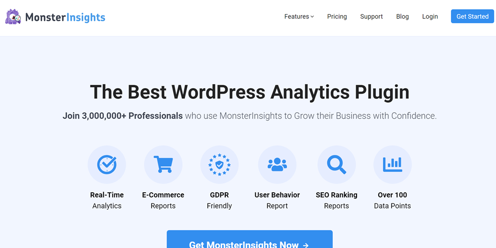 MonsterInsights – Beste WordPress-Plugins für Ihre WordPress-Website 