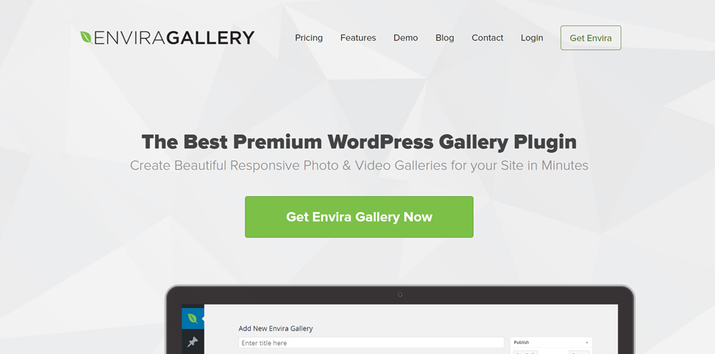 Envira Gallery – ปลั๊กอินแกลเลอรีรูปภาพ WordPress ที่ดีที่สุด 15+ รายการ