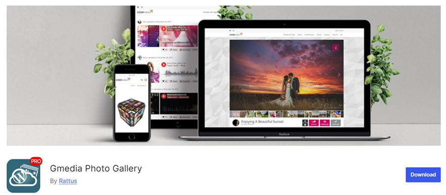 Gmedia Photo Gallery - ปลั๊กอินแกลเลอรีรูปภาพ WordPress ที่ดีที่สุด 15+ รายการ