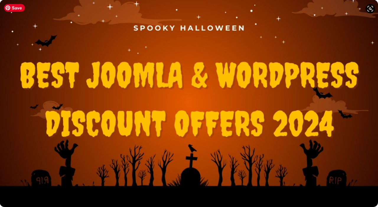 DJ 拡張機能ハロウィン Joomla と WordPress セール 2024