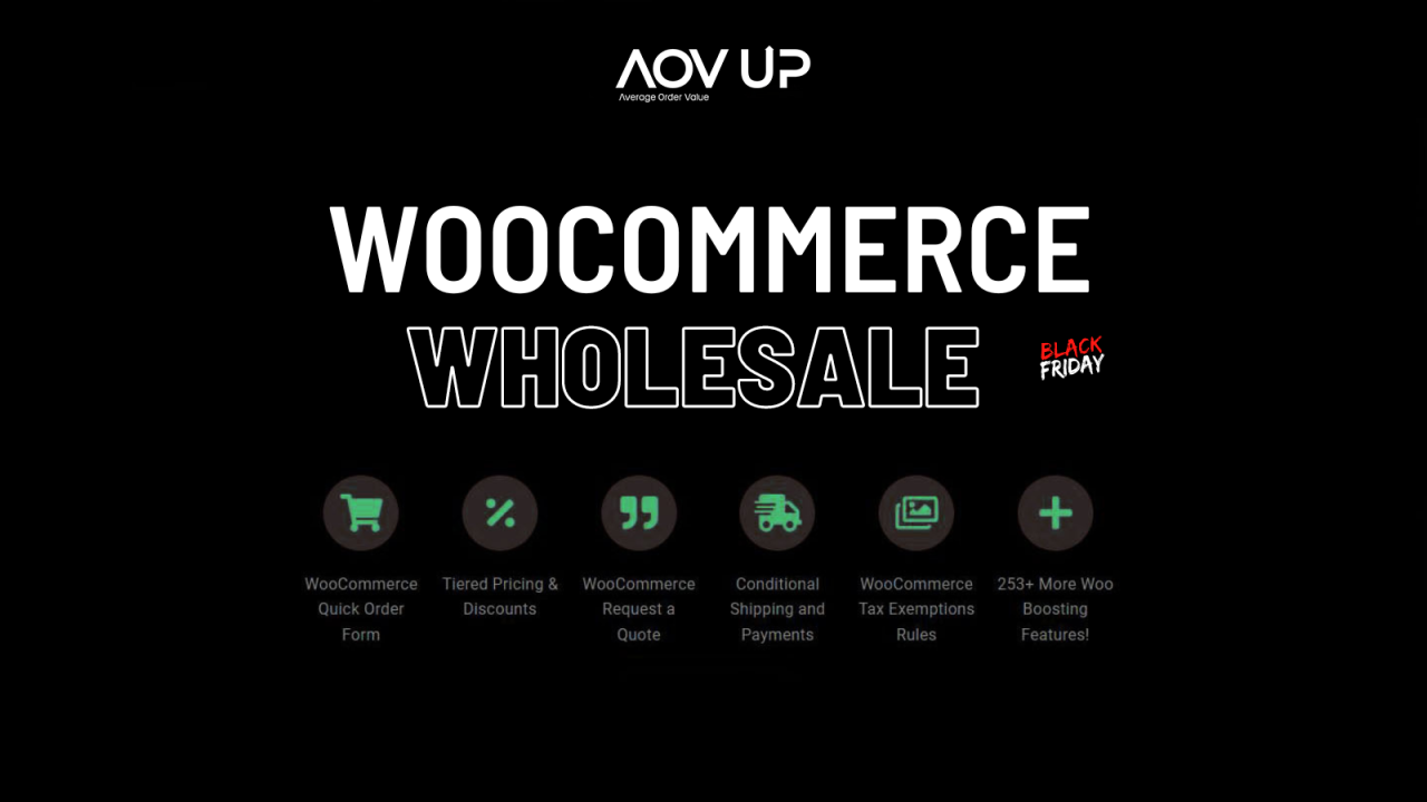 Suite B2B al por mayor de WooCommerce BFCM