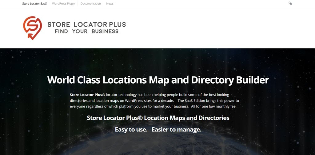 Locator Plus - найкращі плагіни локатора магазину для WordPress