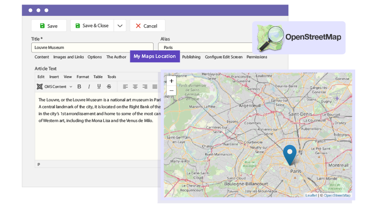 A KML-fájlok kiterjesztett támogatása az OpenStreetMapben