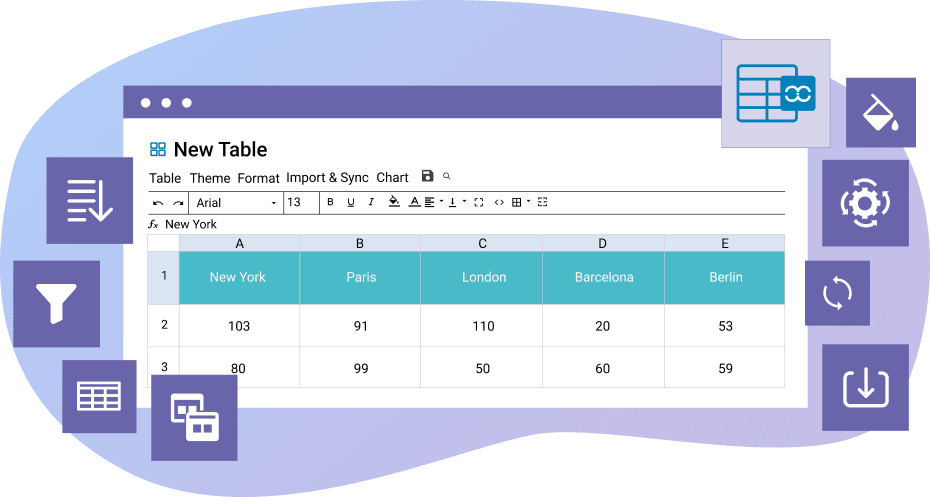 WP table manager plug-in nieuw ontwerp