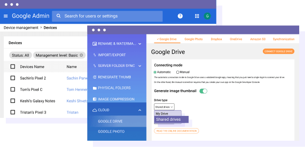 Google team shared drives in WordPress - G Suite