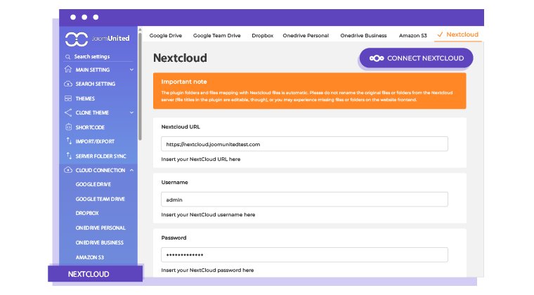 Dễ dàng kết nối Nextcloud với các tệp WordPress của bạn