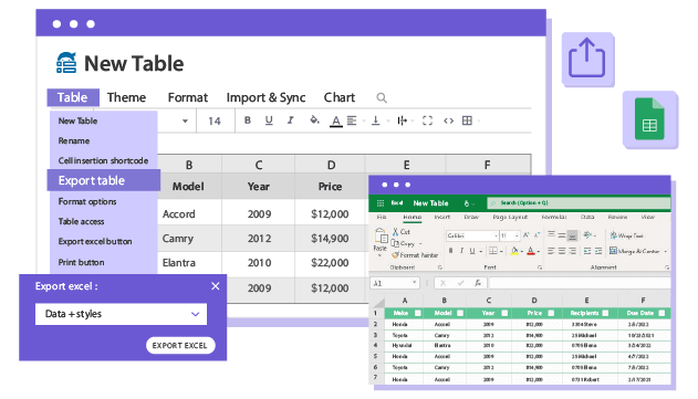 Exporteer Gravity Forms-tabelgegevens naar Google Spreadsheets of Excel