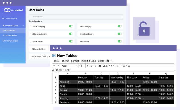 Manage Access to Tables